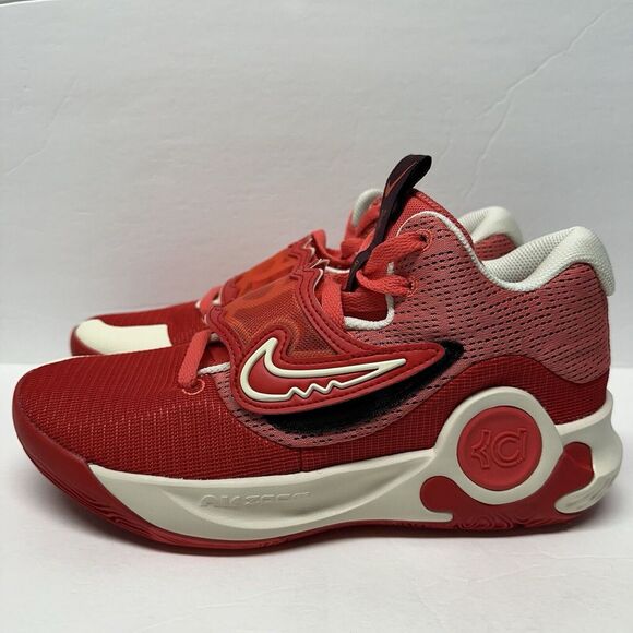 NIKE KD TREY 5 X RED/COCONUT MILK Size 7.5‎ BASKETBALL SHOES SNEAKERS DD9538 601 main image 4